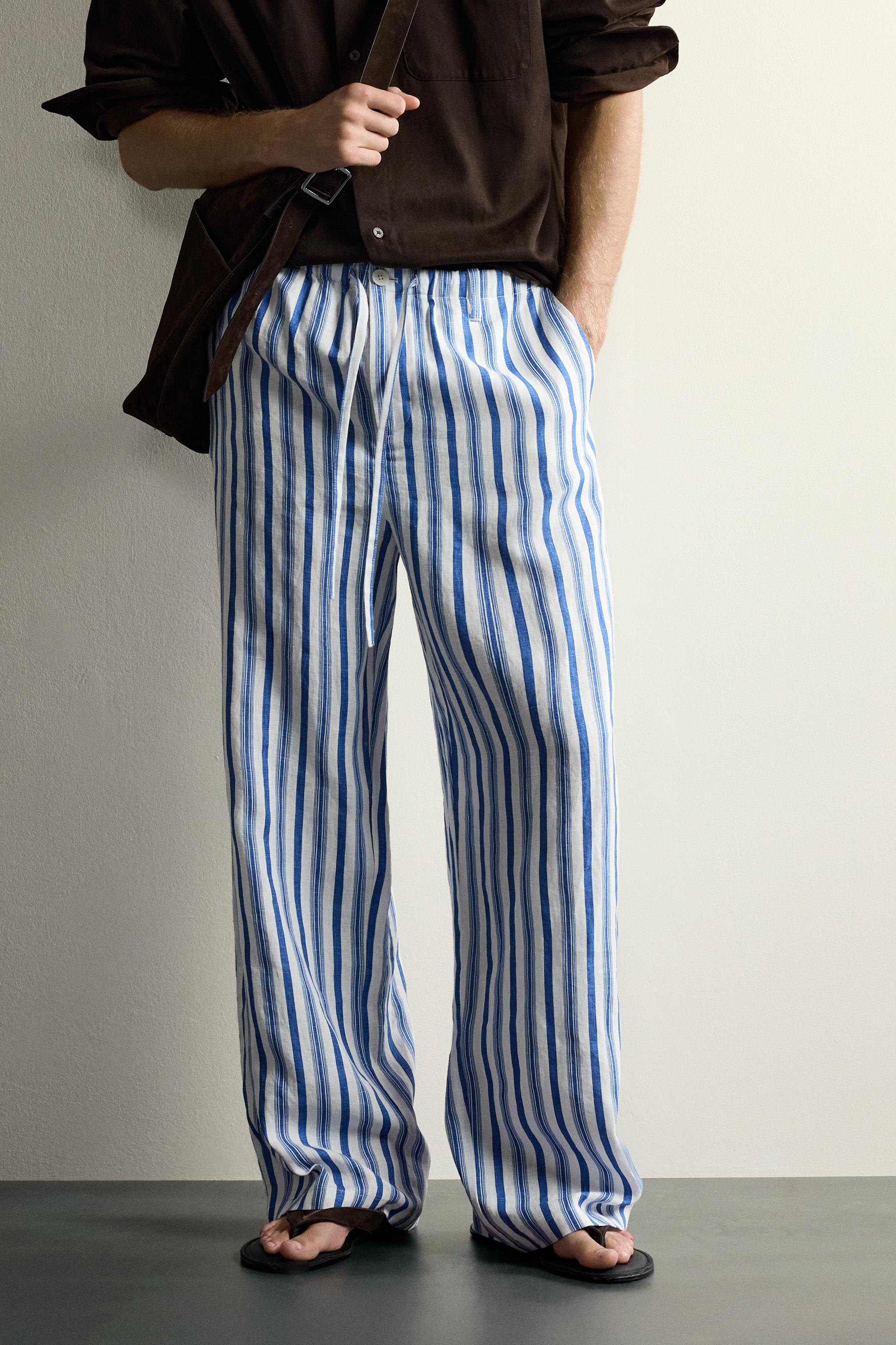 PANTALON RELAXED FIT 100% LIN